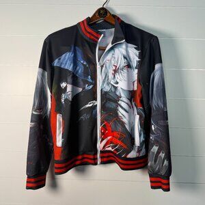 Anime Tokyo Ghoul Unisex Long Sleeve Casual Jacket- Large